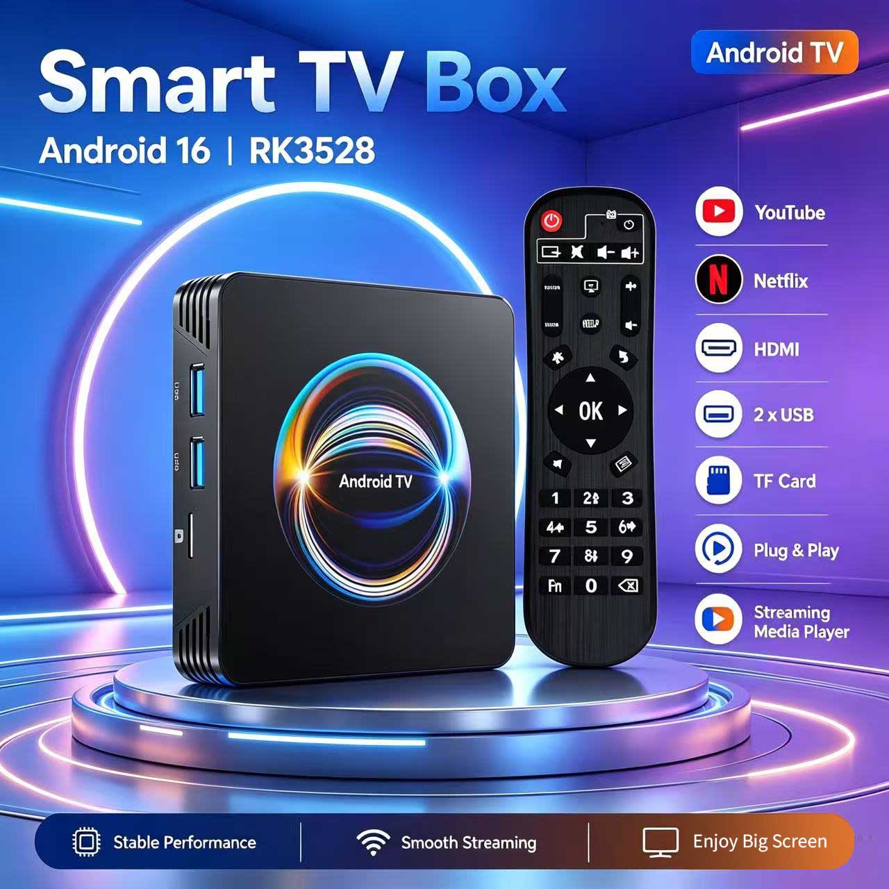 Android 16 X66 TV Kutusu, RK35 - Khadas Vim4 8Gb incelemesi ve fiyatı